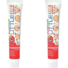 Farmasi Eurofresh 3 Yaş Üzeri Çocuklar Için Çilek Aromalı Diş Macunu- Little Kids 50 G x 2 Adet