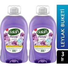 Dalan Family Sıvı Sabun Leylak Buketi 2 x 3000 ml