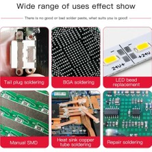 Mingjin Shop 1 No.3 Tarzı Yüksek Li Lehim Akı Ncasm-Uv Lehim Pastası Telefon LED Bga Smd Pga Pcb Ücretsiz Temizleme Lehim Pastası Kaynak Akıları (Yurt Dışından)