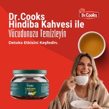 Dr. Cooks Dr.cooks 3'lü Set Hindiba Kahvesi Detox Diyet Türk Kahvesi 3 Aylık (180 Kullanım) Net 450 gr