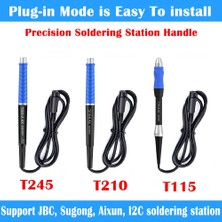 Mingjin Shop 1 I2C C245 030 Stili AIXUNI2CJBCXSOLDERINGJABE Ud Lehimleme Istasyonu Kolu ile Uyumlu Ioldering Demir Ipuçları Kartuşları (Yurt Dışından)