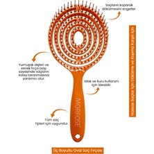 Morfose Oval Saç Fırçası + Saç Spreyi Ultra Sert Turuncu 400 ml