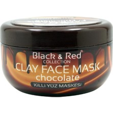 Black & Red Black Red Yüz Kil Maskesi 400ML. Çikolatalı