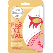 Bee Beauty During Party Kağıt Maske