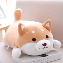 Biruixuan 18 cm Sevimli Şişman Shiba Inu Peluş Oyuncak Dolması Yumuşak Kawaii Hayvan Doll (Yurt Dışından)