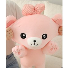 Biruixuan 35CM Ufeifei Ayı Teddy Bear Pembe Hugable Bear Peluş Oyuncak (Yurt Dışından)