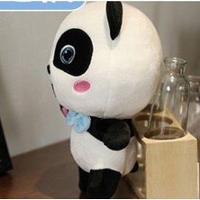 Biruixuan 20 cm Peluş Oyuncaklar Hayvan Bebek Kawai Plushie Doğum Günü Hediyesi Yumuşak Komik Peluch Bebekler Panda Yastıklar Kanepe Ev Flaş Blue Smiley (Yurt Dışından)