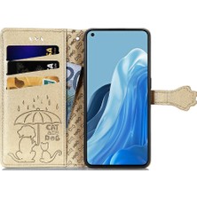 My Boutique1 Oppo Oppo 7 Pro Karikatür Hayvanlar Için Darbeye Deri Kısa Telefon Kılıfı (Yurt Dışından)