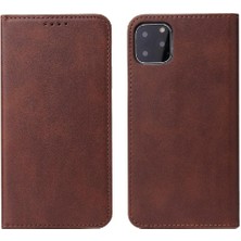 My Boutique1 Iphone 11 Için Pro Kart Ekleme Manyetik Karbon Fiber Deri Folio Telefon Kılıfı (Yurt Dışından)