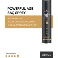 Taft Powerful Age ( Ince ve Zayıflamış Saçlar Için ) Sprey 250 ml