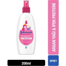 Johnsons Baby Johnson's Baby Johnson's Baby Işıldayan Parlaklık Serisi Kolay Tarama Spreyi 200 ml