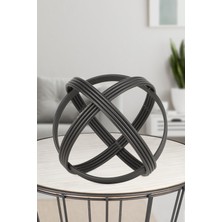 Begüsa Satürn Metal Aksesuar Siyah 20 Cm