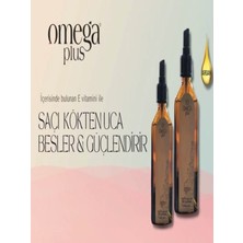 Omega Plus Argan Saç Bakım Yağı 95 ml - Doğal Işıltı ve Onarıcı Bakım