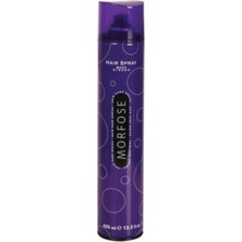 Morfose Mega Strong Saç Spreyi 400 ml Siyah Renkli Güçlü Tutucu Özellik 8698655381692