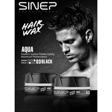 Sinep Hair Wax Yumuşak Tutuş BLACK150ML