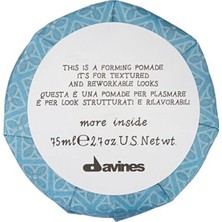 Davines More Inside This Is A Forming Pomade Görünmez Şekillendirici Pomad Wax 75ML 87057