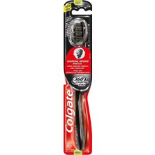 Colgate Diş Fırçası - 360° Siyah Charcoal Orta