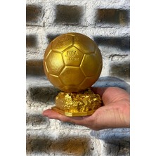 Craft 3D Atölye Ballon D'or (15 cm Boyunda)-Hediye Paketi ile Beraber Beton Biblo