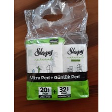 Sleepy Ultra Ped 20'li + Günlük Ped 32'li Hipoalerjenik Özellikli Ekonomik Paket