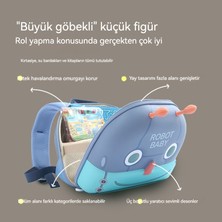 Abay Anaokulu Robot Çocuk Okul Çantası (Yurt Dışından)