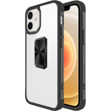 Wowcase iPhone 12 - Uyumlu Wowcase V-Bax Kapak-Siyah