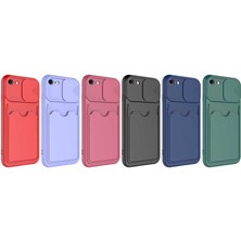 Wowcase iPhone 8 - Uyumlu ​wowcase Kartix Kapak-Kırmızı