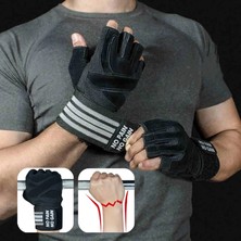 Chaoduo Shop Siyah Eldiven Tarzı M Beden Ağır Egzersiz Vücut Geliştirme Spor Salonu Eğitim Fitness Handschuhe Egzersiz Crossfit Eldivenler Için Bilek Desteği ile Halter Eldivenleri (Yurt Dışından)