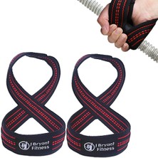 Chaoduo Shop Pembe Tarzı M Beden Şekil 8 Ağırlık Kaldırma Askıları Deadlift Pull-Up'lar Için Bilek Kayışı Yatay Bar Powerlifting Gym Fitness Vücut Geliştirme Ekipmanı (Yurt Dışından)