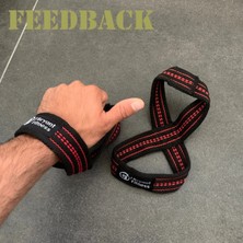 Chaoduo Shop Pembe Tarzı M Beden Şekil 8 Ağırlık Kaldırma Askıları Deadlift Pull-Up'lar Için Bilek Kayışı Yatay Bar Powerlifting Gym Fitness Vücut Geliştirme Ekipmanı (Yurt Dışından)