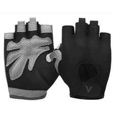 Chaoduo Shop V5101 Gri Stil L Beden Veidoorn Profesyonel Ağırlık Kaldırma Spor Eldivenleri Nefes Egzersiz Eğitimi Spor Eldivenleri Fitness Bisiklet Egzersiz Kadın Erkek Gril (Yurt Dışından)