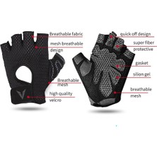 Chaoduo Shop V5101 Gri Stil L Beden Veidoorn Profesyonel Ağırlık Kaldırma Spor Eldivenleri Nefes Egzersiz Eğitimi Spor Eldivenleri Fitness Bisiklet Egzersiz Kadın Erkek Gril (Yurt Dışından)