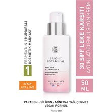 Yves Rocher Leke ve Kırışık Karşıtı Bitkisel Bakım Bright Botanical - E Vitamini - 30 Spf Emülsiyon