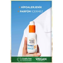 Garnier Invisible SPF50 Süper Uv Günlük Güneş Koruyucu Serum 30 ml