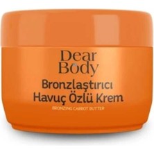 Dear Body Havuç Özlü Bronzlaştırıcı Güneş Kremi Vitamin E 200 ml