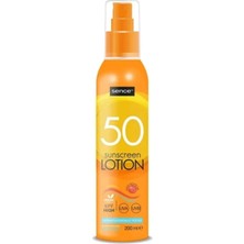 Sence Güneş Koruyucu Aile Seti | Bebek Çocuk Yetişkin 50 Spf Vegan Roll-On 50 ml + Sprey 200 ml