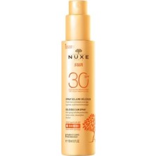 Nuxe Sun Spray Güneş Koruyucu Yüz ve Vücut Sütü SPF30 150ML