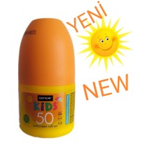 Sence Güneş Kremi Yüksek Korumalı Kids Bebekler ve Çocuklar Için Spf 50 Anında Vegan Roll-On 50 ml