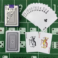 Chaoduo Shop NO.6939 1siyah Stil Yeni Oyun Kartları Plastik Bakara Texas Hold'em Poker Kartları Pvc Poker Masa Oyunları Kırmızı ve Mavi Su Geçirmez Giyilebilir Kart Oyunu (Yurt Dışından)