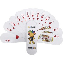 Chaoduo Shop Hot Creative Strip Paper Poker Texas Hold'em Paper Playing Cards Baccarat Smooth Bridge Poker Cards For Children Gift Board Game (Yurt Dışından)