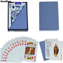 Chaoduo Shop NO.6688 Mavi Stil Poker Kartları Su Geçirmez Texas Hold'em Oyun Kartları Plastik Black Jack Oyun Kartı Poker Oyun Masası Oyun Kartı 100% Pvc Dro (Yurt Dışından)