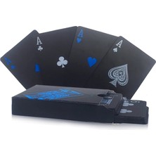 Chaoduo Shop Oyun Kartı Stili Vc Poker Suya Dayanıklı Plastik Oyun Kartları Seti Siyah Renkli Poker Kartı Setleri Klasik Sihirli Hileler Aracı Poker Oyunları (Yurt Dışından)