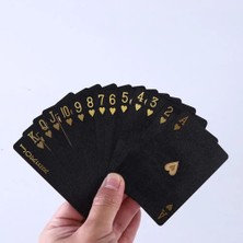 Chaoduo Shop B Tarzı Tarot Lüks 100% Plastik Pvc Karton Oyun Renkli Baskı Casino Oyun Kartları Siyah Poker (Yurt Dışından)