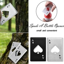 Chaoduo Shop Gümüş Tarzı 3@# Ortable Paslanmaz Çelik Komik Eğlence Masa Oyunu Eğlenceli Poker Kartı Hediye Dayanıklı Poker Şişe Açacağı (Yurt Dışından)