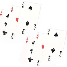 Chaoduo Shop Hile Yüksek Magic 3 Üç Kartlı Poker Monte Trick Klasik Sihirli Ayçiçeği Erik Kalp (Yurt Dışından)