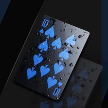 Chaoduo Shop Kırmızı Stil 24 K Altın Oyun Kartı Poker Oyun Destesi Altın Yaprak Poker Takımı Plastik Sihirli Su Geçirmez Kart Destesi Sihirli Su Hediye Koleksiyonu (Yurt Dışından)