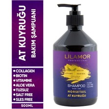 Lilamor 500 ml At Kuyruğu Şampuan