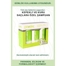 Prozinc Kepek Şampuanı Kuru Saçlar Için 3X300 Ml.