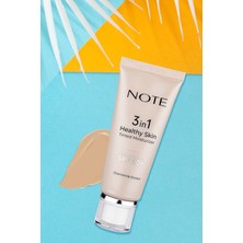 Note Cosmetics Renk Ton Eşitleyici 3 In 1 Healthy Skin Tinted Moisturizer 50 Spf+ Aydınlatıcı Krem