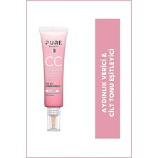 Pure Beauty BB Krem SPF50 Pa+++ 30 ml Aydınlatıcı Etkili Karma Ciltler İçin 01 Ivory