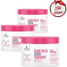 Schwarzkopf 3 Adet Schwarzkopf Renk Koruyucu Gümüş Kür 500ML
